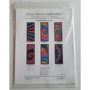 Fractal Bookmarks Volume 2 Cross Stitch Collectibles 2009 Geometry Patterns